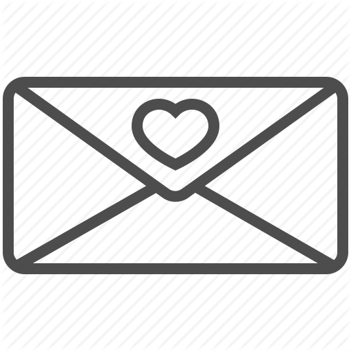 Envelope, Heart, Love, Message, Saint Valentine, Valentine's Day Icon