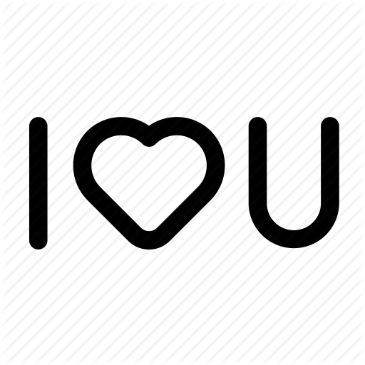 Heart, I Love U, Love, Lovely, St Valentine's Day, Valentine Icon