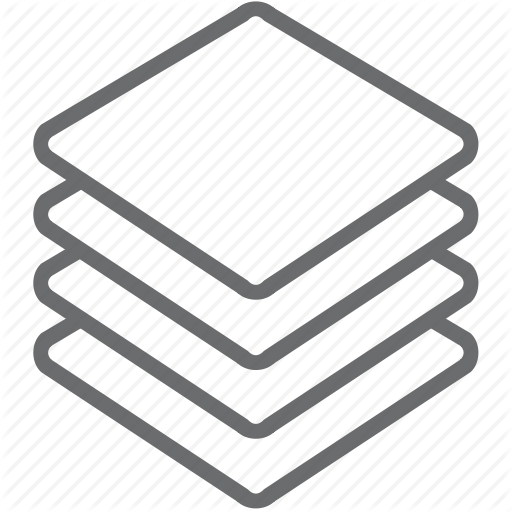 S, Layer, Paper, Stack Icon