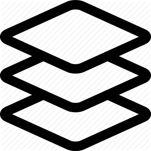 Layer, Layers, Organize, Organized, Stack, Stacked Icon