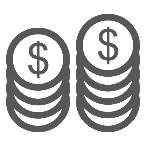 Stack Of Coins Icon