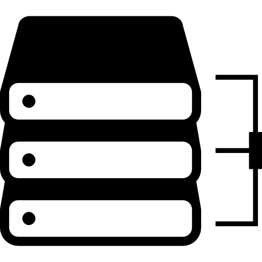 Stack Of Books With Bracket Icons Free Download