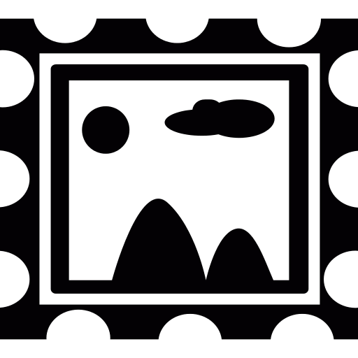 Landscape Stamp Png Icon