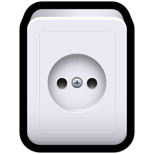 Power, Socket, Electricity, Standard, Plug Icon