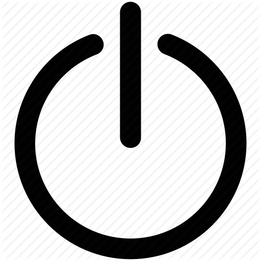 Off, On, Power, Power Button, Shutdown, Standby Icon