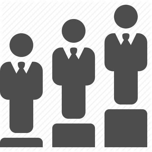 Businessman, Businessmen, Hierarchy, Men, People, Podium, Ranking Icon