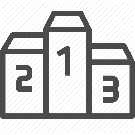Champion, Podium, Results, Standings, Trophy, Winner, Winners Icon