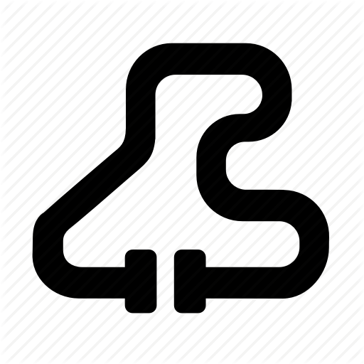 Circuit, Road, Track Icon