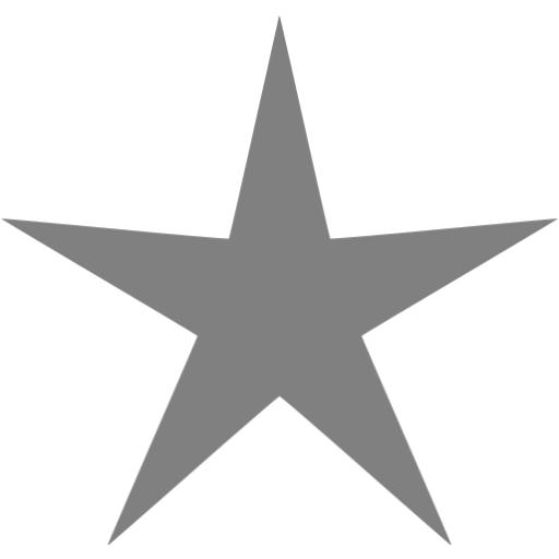 Gray Star Icon