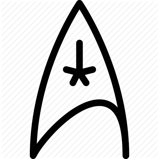 Milky, Science, Space, Star, Trek Icon