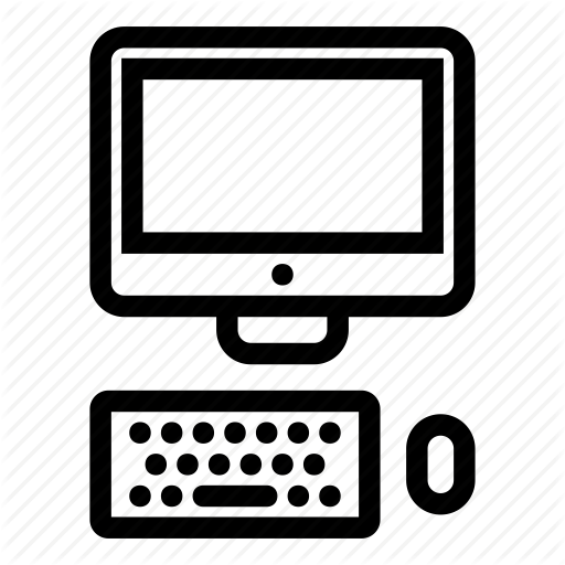 Computer, Desktop, Display, Keyboard, Mouse, Personal, Screen Icon