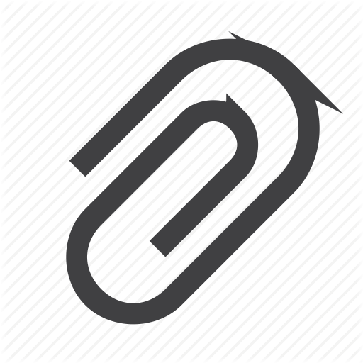 Attach, Attachment, File, Paperclip Icon
