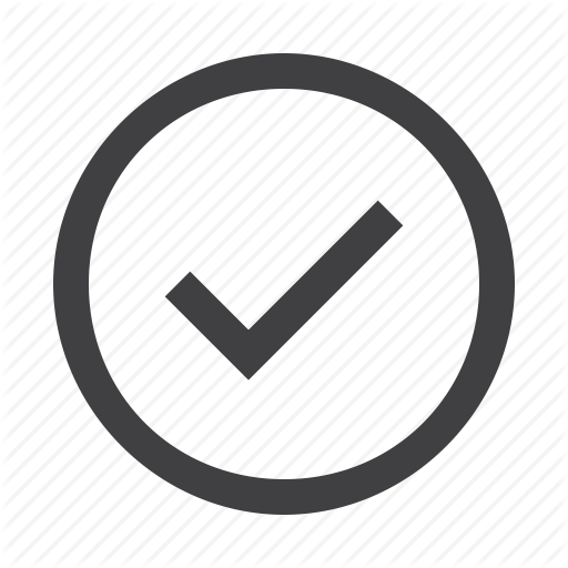 Check, Circle, Correct Icon
