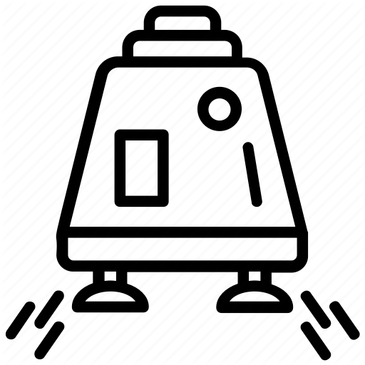 Space Shuttle, Spacecraft, Spaceship, Starship, Ufo Icon