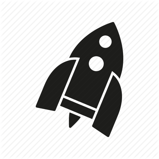 Children, Rocket, Spaceship, Starship, Toy Icon