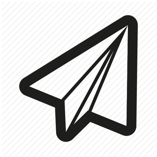 Fly, Launch, Line, Paper, Plane, Start Icon