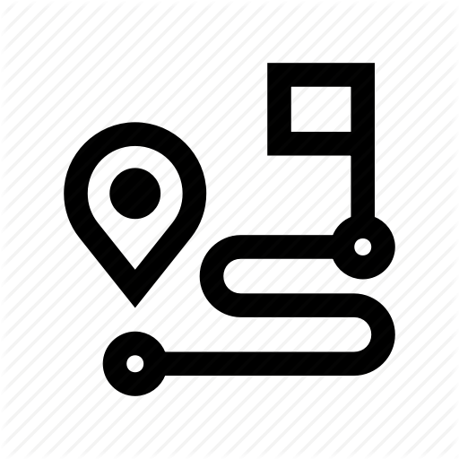 Finish, Gps, Pin, Position, Route, Signs, Start Icon