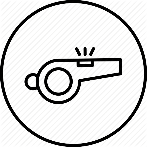 Fitness, Game, Referee, Sport, Start, Stop, Whistle Icon