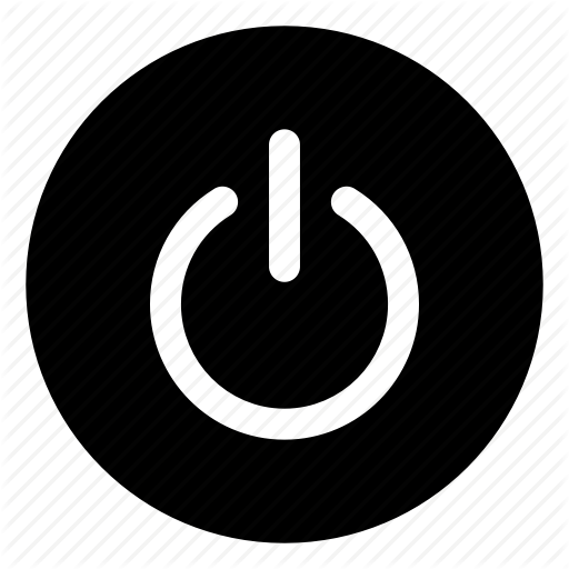 Button, Log Off, Logout, Power, Start, Stop, Switch, Switch Off