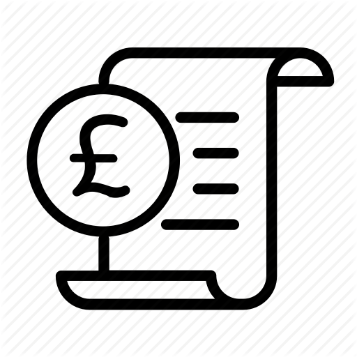 Bank, Certiticate, Money, Paper, Pound, Statement Icon