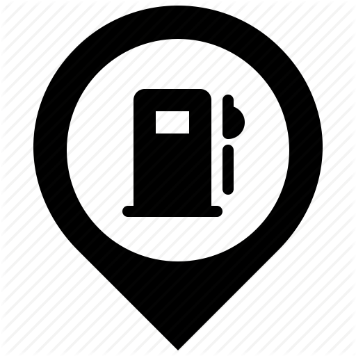 Fuel, Gas, Gasoline, Location, Map, Pin, Station Icon