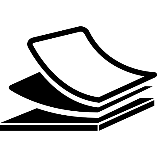 Stationery Stacked Papers Icons Free Download