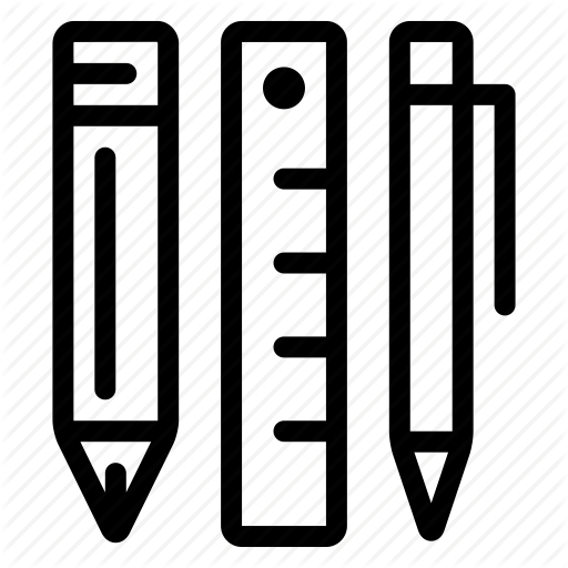 Creative, Drawing, Liner, Office, Pen, Pencil, Stationery Icon
