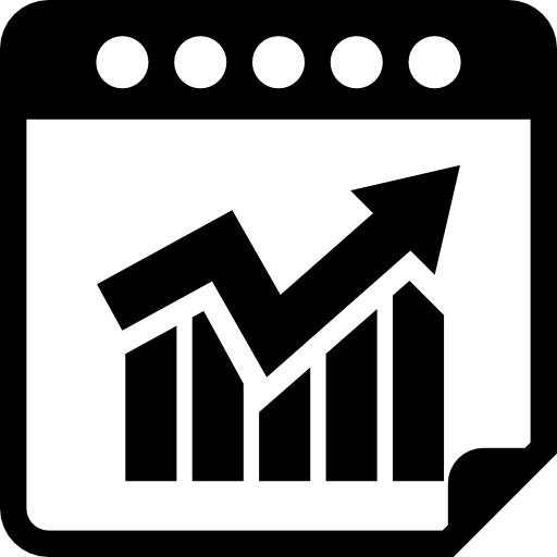 Calendar With Stats Infographic