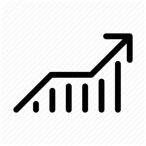 Graph, Growing, Growth, Increase, Profits, Statistics, Stats Icon