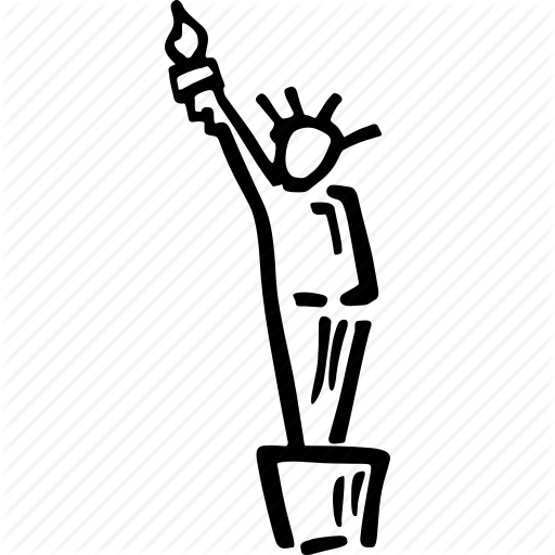 America, New York, Statue Of Liberty, Travel, Us, Usa, Vacation Icon