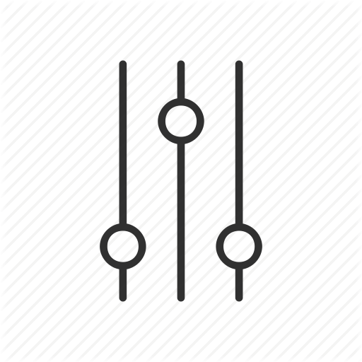 Circle, Menu Bar, Notification, Setting Icon