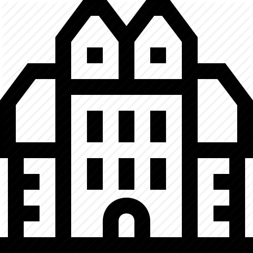 Architecture, Building, Hotel, Stay Icon