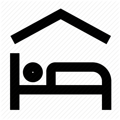 Bed, Bedroom, Home, Hotel, Sleep, Stay Icon