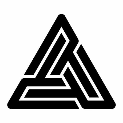Black Pyramid Logo Behind The Right Ear Tatted Up Ideas