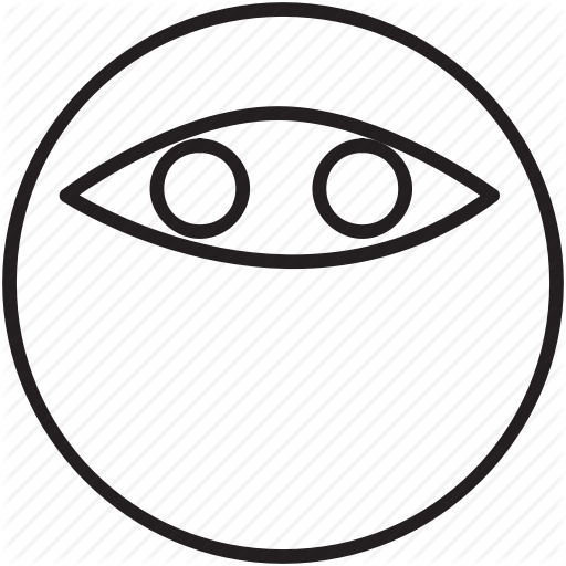 Emoticon, Ninja, Quick, Quiet, Secret, Stealth Icon