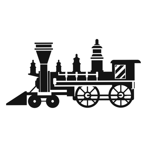 Steam Locomotive Silhouette