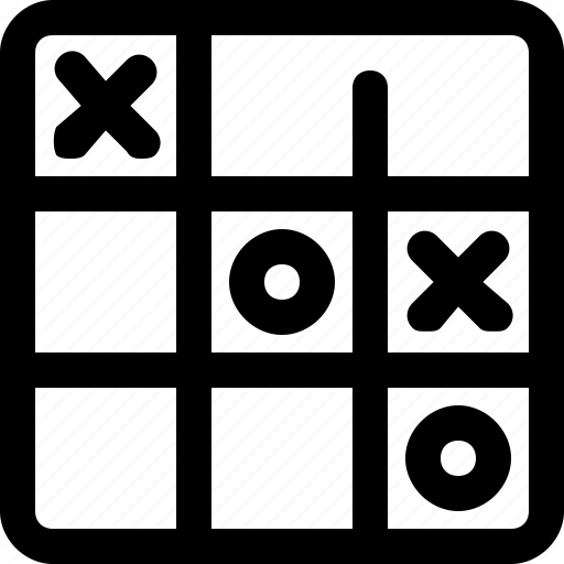 Game, Strategy, Tic Tac Toe, Toy, Videogame Icon