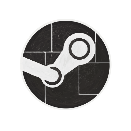 Steam Flat Icon