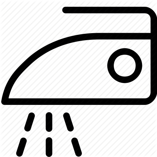 Iron, Ironing, Steam, Warning Icon