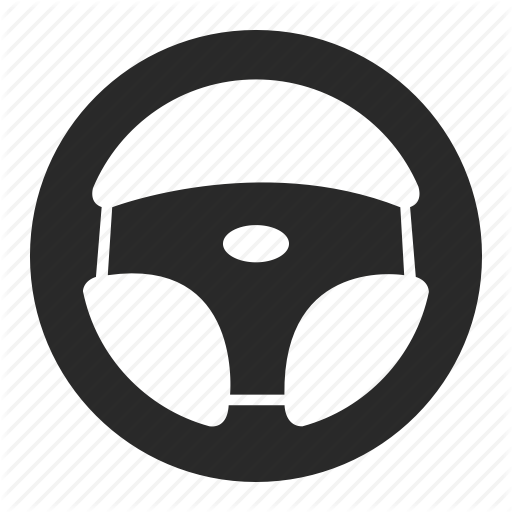 Automobile, Car, Controller, Steering Wheel, Vehicle Icon