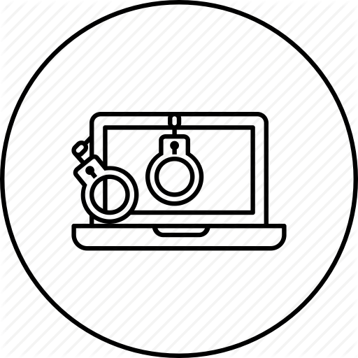 Attack, Hacker, Handcuffs, Jail, Secure, Step, Trap Icon
