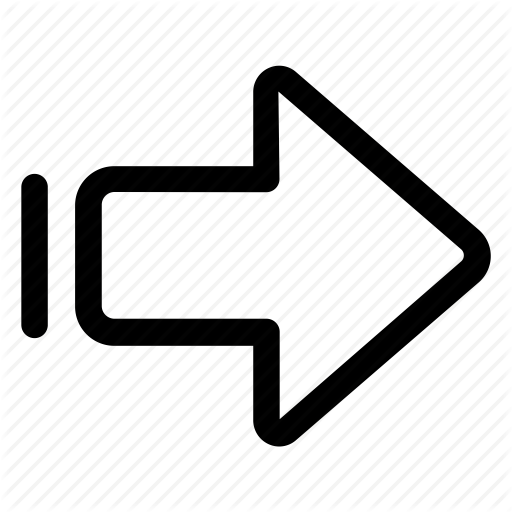 Eject, Forward, Move, Next, Right, Step Icon
