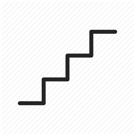 Floor, Staircase, Stairs, Step Icon