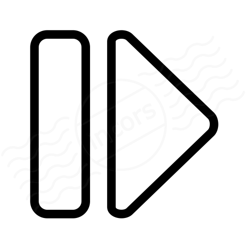 Iconexperience I Collection Media Step Forward Icon