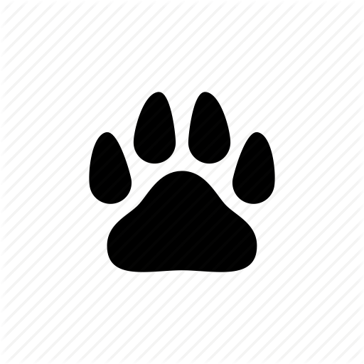 Animal, Bear, Dog, Footprint, Pet, Step, Wild Icon