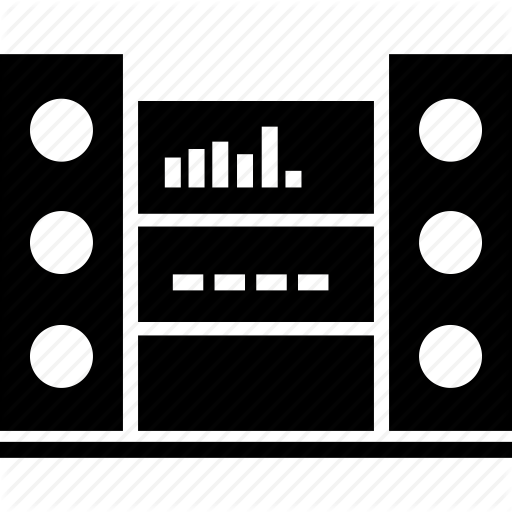 Entertainment, Hi Fi, Music System, Stereo Icon