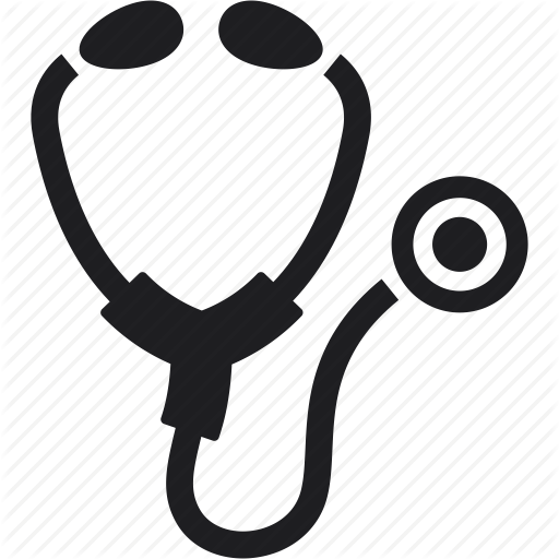 Doctor, Examination, Listen, Medical, Sound, Stethoscope Icon