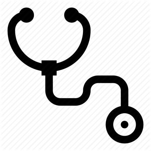 Heart, Medical, Medical Tools, Stethoscope Icon