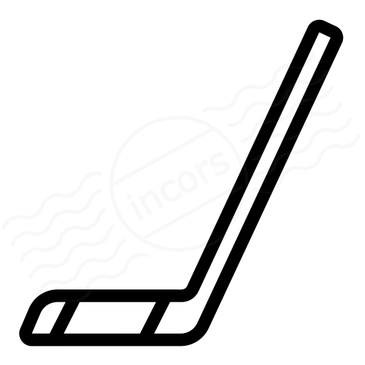 Iconexperience I Collection Hockey Stick Icon