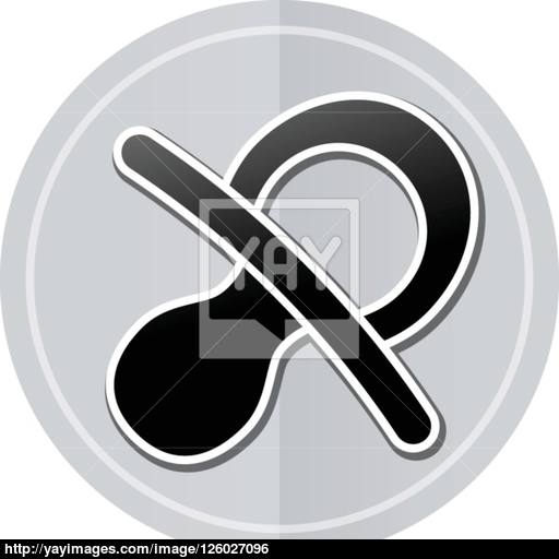 Baby Sticker Icon Vector